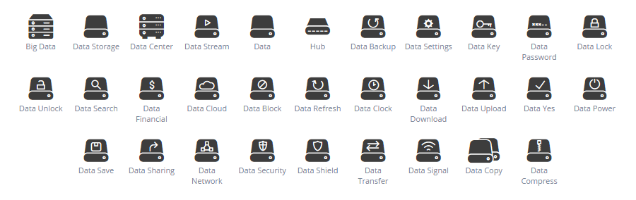 Database icons