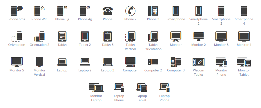 Desktop Apps icons